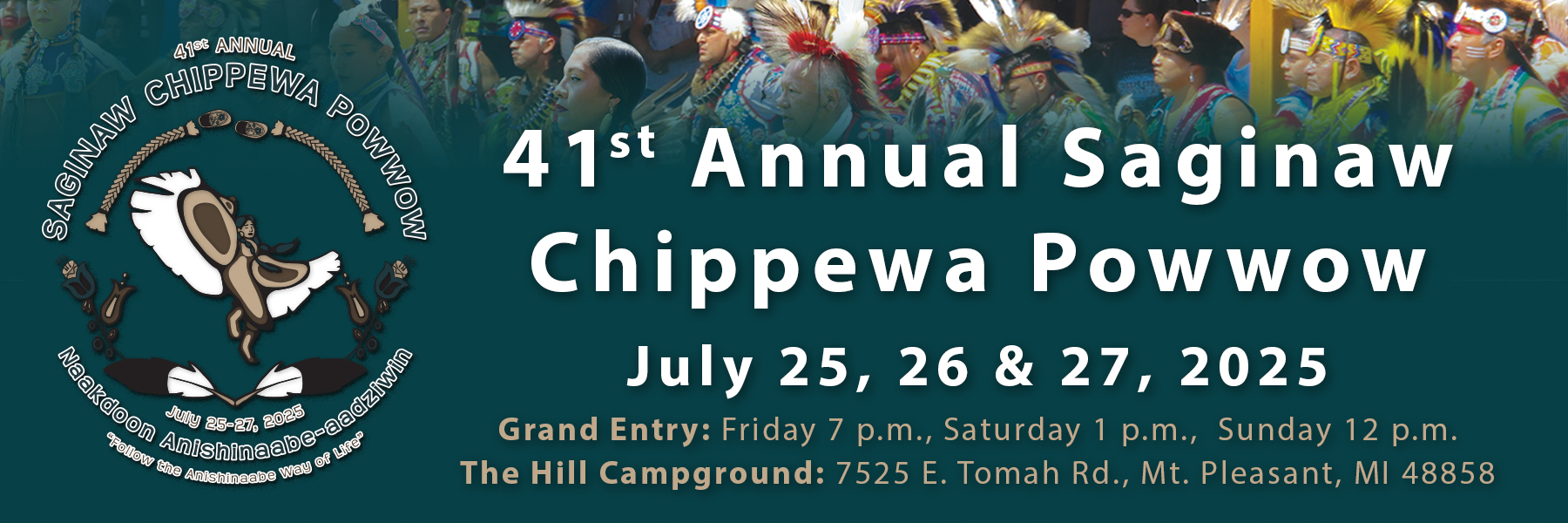 Powwow Information Banner